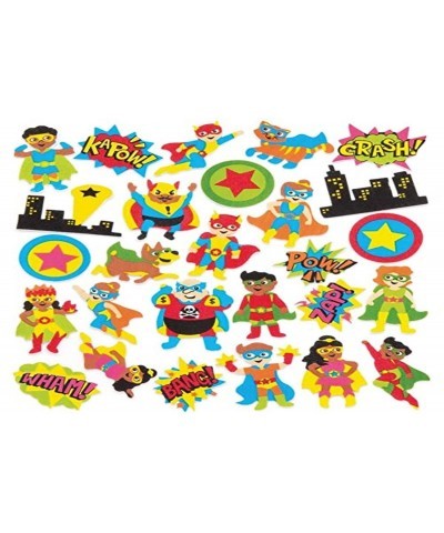 AW547 Hero Foam Stickers - Pack of 120 Embellishments for Kids Arts and Crafts Projects Multicolor $15.60 Kids' Stickers