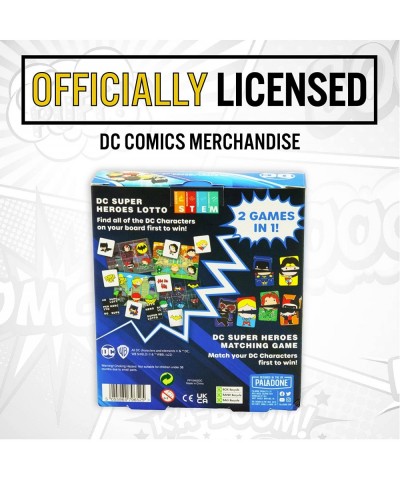 DC Comics Super Heroes Matching Game 2 Games in 1 Officially Licensed $32.22 Board Games