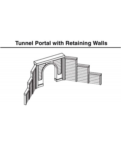 WS 1156 N Tunnel Portal Concrete-2 Double $28.81 Toy Vehicle Playsets