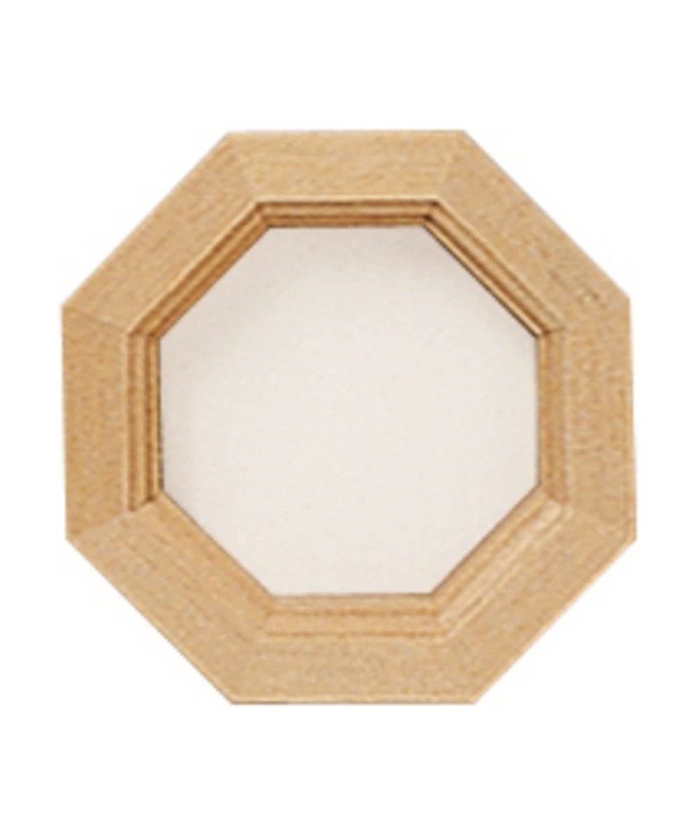 Dollhouse Miniature Octagon Window w/Interior Trim - New Old Stock HW5045 $29.51 Dollhouse Accessories