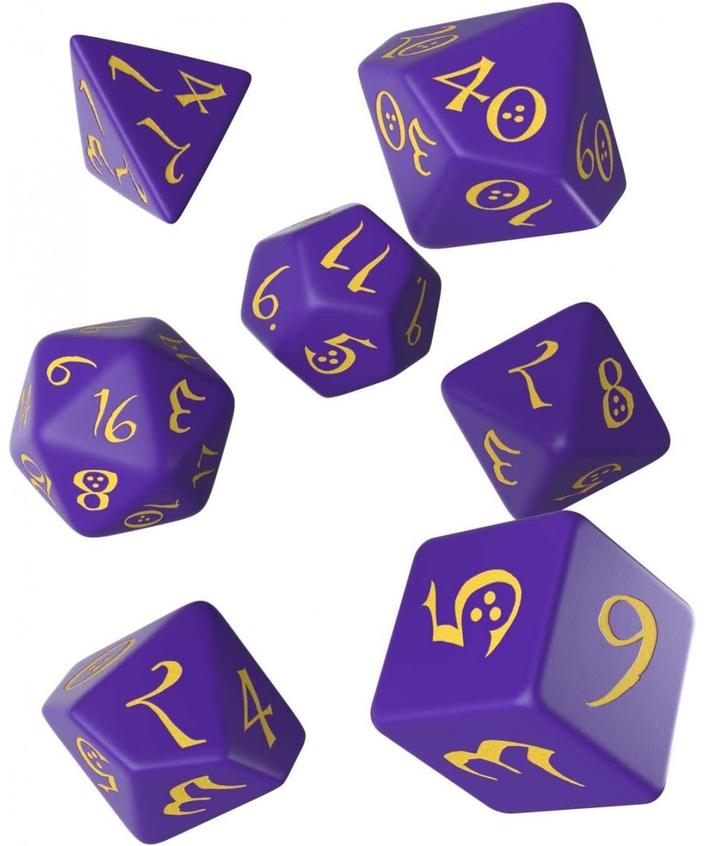 Classic RPG Purple & Yellow Dice Set (7) $18.08 Game Accessories