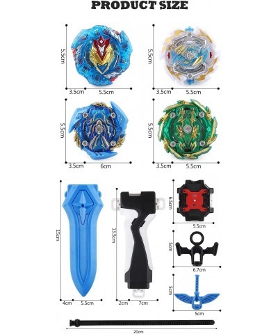 Bey Battle Battling Tops Burst Gyro Evolution Attack Set with 4D Launcher Grip Starter and Stadium $39.19 Gaming Top Toys