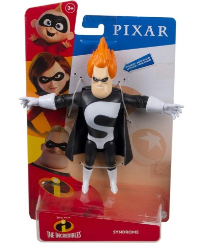 Disney Pixar the Incredibles Syndrome Action Figure 7.25-in Tall Highly Posable with Authentic Detail vMovie Toy Gift for Col...