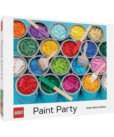 Lego Paint Party 1000 Piece Puzzle $27.32 Jigsaw Puzzles