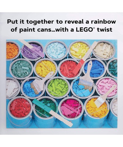 Lego Paint Party 1000 Piece Puzzle $27.32 Jigsaw Puzzles