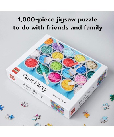 Lego Paint Party 1000 Piece Puzzle $27.32 Jigsaw Puzzles