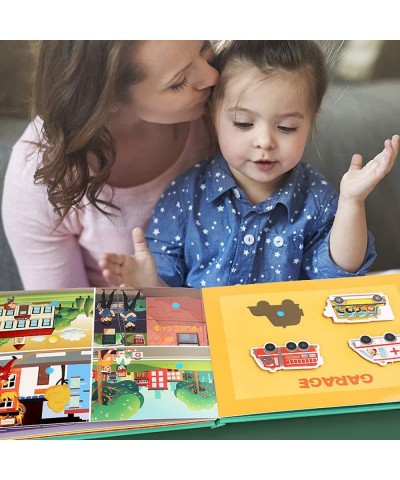 Busy Book for Kids Montessori Toys for Toddlers to Develop Learning Skills Preschool Activity and Early Learning Toys Book (T...