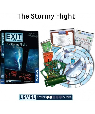 EXIT: The Game 4-Pack Escape Room Bundle | Season 4 | Theft on The Mississippi | Stormy Flight | Cemetery of The Knight | Enc...