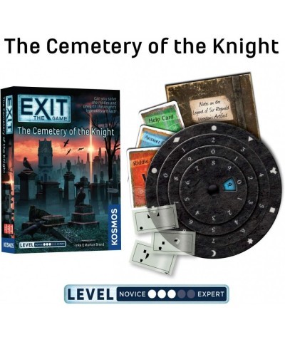 EXIT: The Game 4-Pack Escape Room Bundle | Season 4 | Theft on The Mississippi | Stormy Flight | Cemetery of The Knight | Enc...