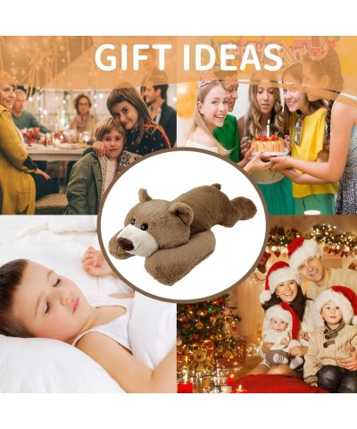 Bear Weighted Stuffed Animals Hugging Pillow for Kids Gift - Brown Weighted Plush Animals Bear Plush 2.8lb 23" (Brown 23") $7...