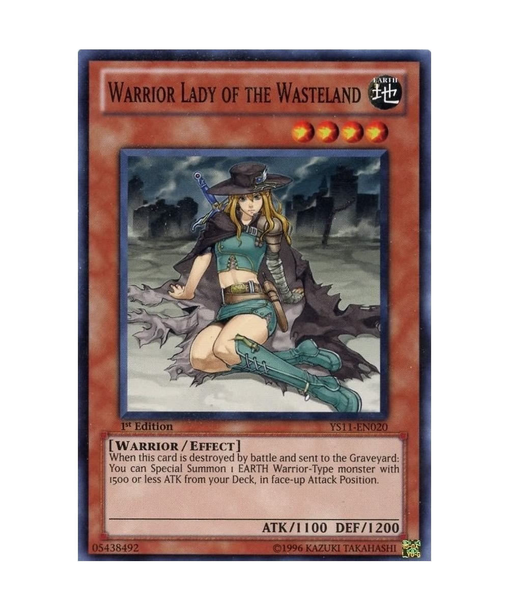 Warrior Lady of The Wasteland (YS11-EN020) - Starter Deck: Dawn of The Xyz - 1st Edition - Common $10.47 Card Games