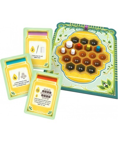 Beez Board Game | Strategy Game | Pattern Making Game | Fun Family Game for Adults and Kids | Ages 8+ | 2-4 Players | Average...