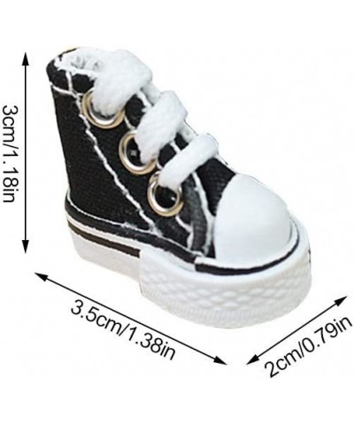 Mini Finger Shoe Toy Fingerboard Shoes for Fingers Cute Skate Board Shoe (1 Pair) (Black) $38.51 Finger Toys