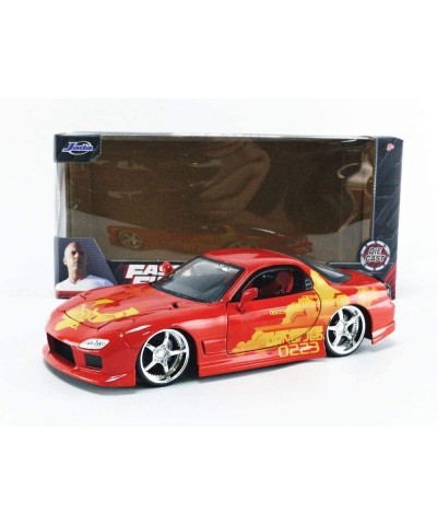 Fast & Furious 1:24 Orange JLS Mazda RX-7 Die-cast Car Toys for Kids and Adults (30747) $37.96 Kids' Play Cars & Race Cars