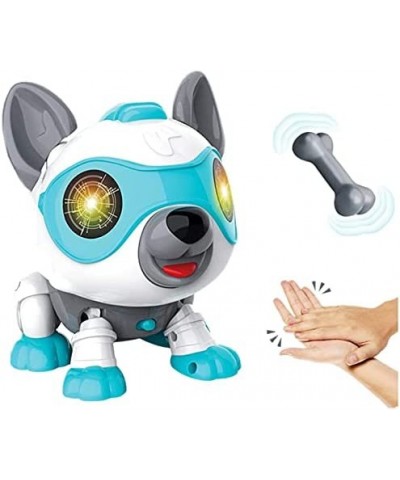 Robot Dog Toys for Kids DIY Electronics Pet Dog with Bone Educational Interactive Toys for 3-6 Year Old Girls Boys Electronic...