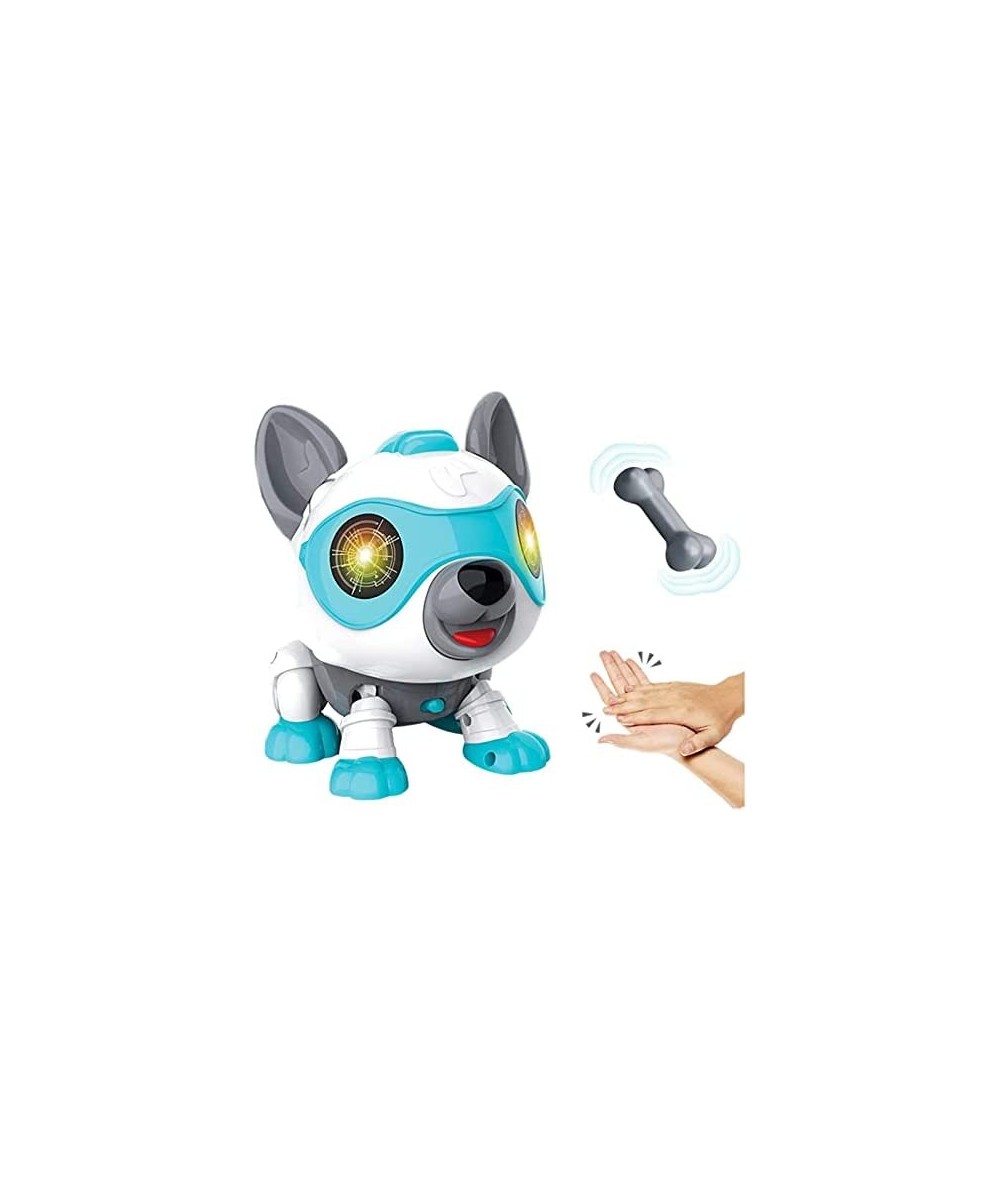 Robot Dog Toys for Kids DIY Electronics Pet Dog with Bone Educational Interactive Toys for 3-6 Year Old Girls Boys Electronic...