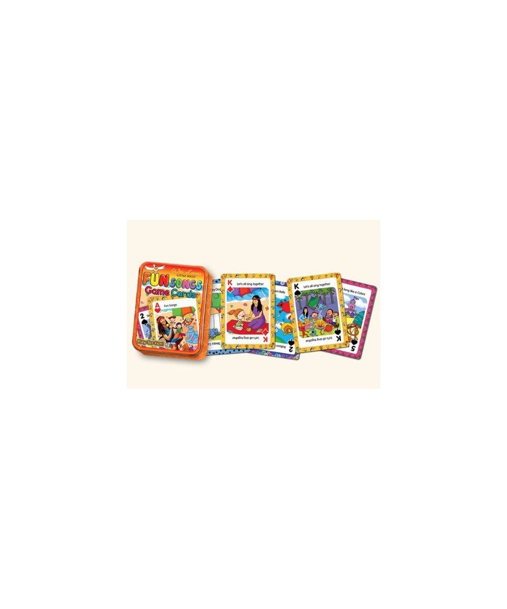 Little Yogis Fun Songs Game Cards in Tin Box - Games at Home School Parties and Sleepovers - Hours of Fun $13.92 Card Games