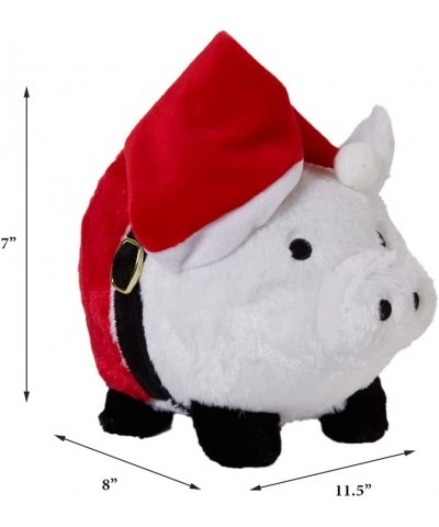 Santa Claus Christmas Plush Piggy Bank for Kids Stuffed Animal Coin Bank $34.15 Kids' Money Banks