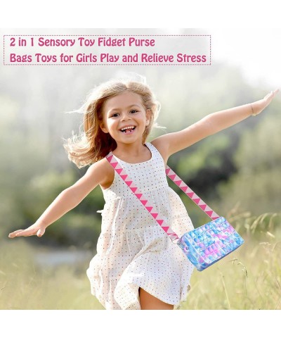 Pop Purse Bag for Girls Women Pop Girl Bag Sensory Fidget Bag with Strap Girl Pop Toy Crossbody Body Handbags Crossbody Small...