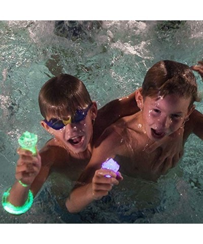 Dive Diamonds: Light Up Pool Toys & Dive Toys | Ages 5+ 1-6 Players | Glow in The Dark Pool Toys | Swimming Pool Toys | Pool ...