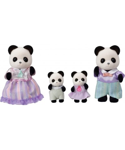 Pookie Panda Family Dolls Dollhouse Figures Collectible Toys with 4 Figures Included $34.52 Dolls