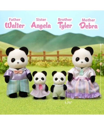 Pookie Panda Family Dolls Dollhouse Figures Collectible Toys with 4 Figures Included $34.52 Dolls