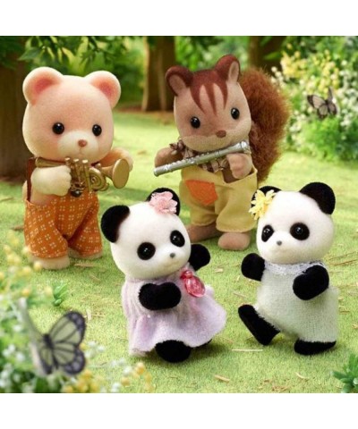 Pookie Panda Family Dolls Dollhouse Figures Collectible Toys with 4 Figures Included $34.52 Dolls