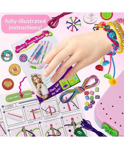 Friendship Bracelet Maker Craft Kit - Kids Jewelry Making Kits Toys for Girls 7 8 9 10 11 12 13 Years Old Top Gifts for Chris...