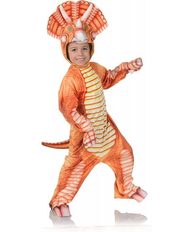 Prehistoric Dinosaur Orange Triceratops Toddler Costume $57.74 Kids' Costumes