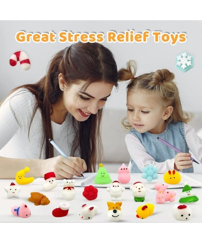 100 Pcs Squishies Kawaii Mochi Squishy Toys for Kids Party Favors Christmas Goodie Bag Stuffers Mini Sensory Stress Reliever ...