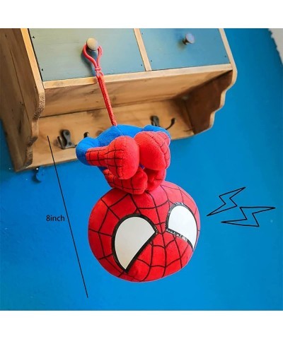 Spider Plush Figure Toy for Kids 8inch Superhero Stuffed Plushie Dolls Super Soft Hero Doll Stuffed Pillow Buddy Friends Adve...