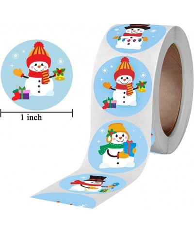 500 Pcs Adorable Roll Christmas Stickers Merry Christmas Stickers for Xmas Party Favors for Boy and Girls Christmas Themed No...