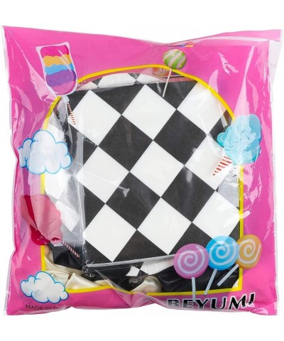 127Pack Race Car Checkered Party Supplies Decoration Kit Including Banner Pennant Balloons Tablecloth Tableware Goodies Gift ...