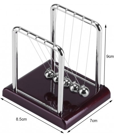 Pendulum Balls Ball Big Newtons Cradle for Office Toys Physics Toys Teacher Toys Steel Ball Toy $17.03 Executive Desk Toys