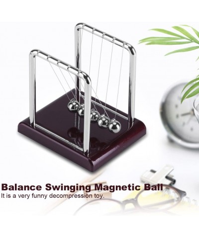 Pendulum Balls Ball Big Newtons Cradle for Office Toys Physics Toys Teacher Toys Steel Ball Toy $17.03 Executive Desk Toys