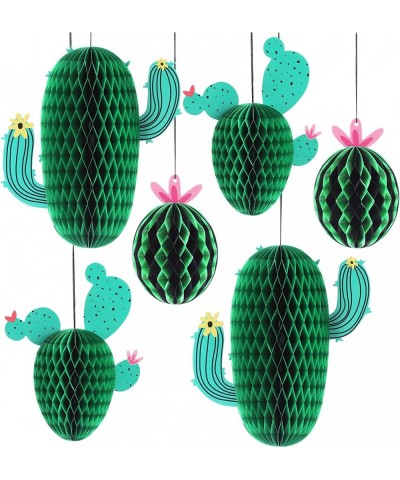 Cactus Centerpieces for Cactus Party Decorations - Pack of 6 | Cactus Centerpieces for Tables Fiesta Party Decorations | Hang...