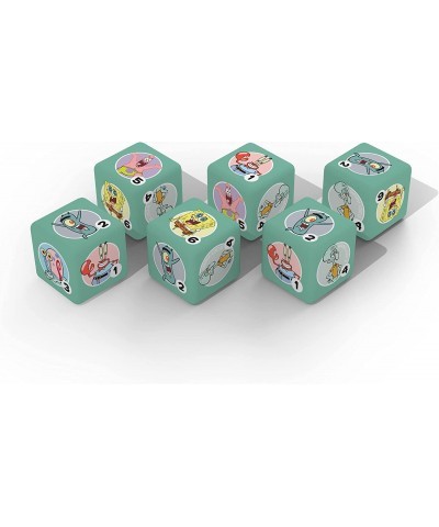 Spongebob Squarepants Dice Set | Collectible d6 Dice Featuring Characters & References - Spongebob Patrick Star Squidward Ten...