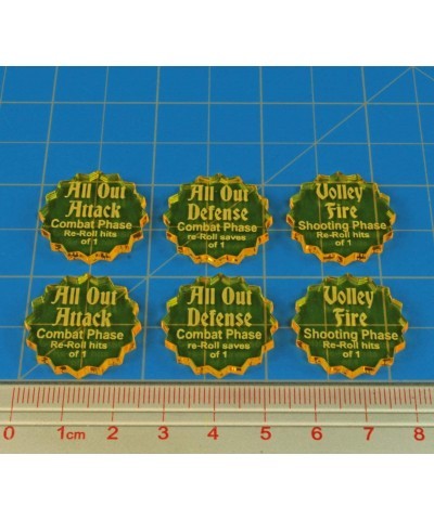 Command Ability Token Set Compatible with AoS: 2019 GH Transparent Yellow (6) $26.16 Game Accessories