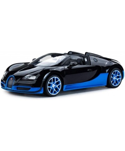 Radio Remote Control 1/14 Bugatti Veyron 16.4 Grand Sport Vitesse Licensed RC Model Car (Black/Blue) $77.21 Remote & App Cont...