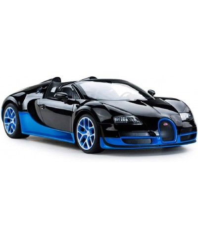 Radio Remote Control 1/14 Bugatti Veyron 16.4 Grand Sport Vitesse Licensed RC Model Car (Black/Blue) $77.21 Remote & App Cont...