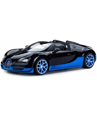 Radio Remote Control 1/14 Bugatti Veyron 16.4 Grand Sport Vitesse Licensed RC Model Car (Black/Blue) $77.21 Remote & App Cont...