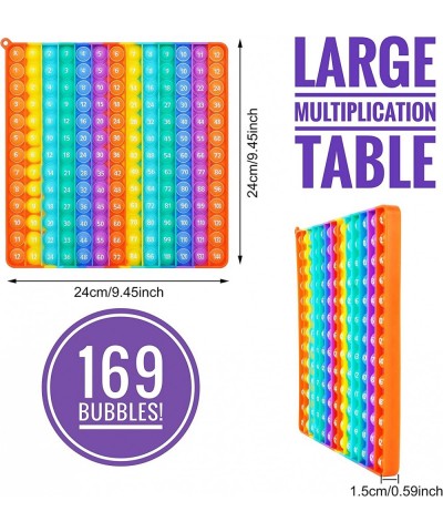 12x12 Multiplication Table Pop it-Times Table Math Manipulatives to Master Multiplication Numbers & Addition- Stress Relievin...