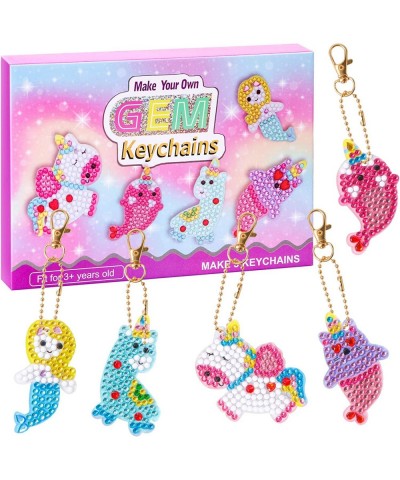 Gem Diamond Painting Keychain Kit $17.48 Craft Kits