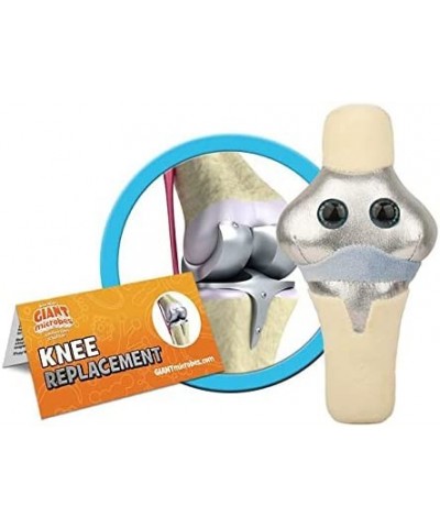 GIANTmicrobes Knee Replacement Plush - Learn About Joints and Health with This Get Well Gift Pre or Post-Surgery for Friends ...