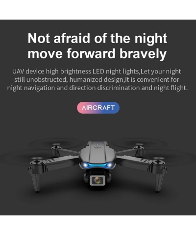 Drone with Camera for Adults/Kids 1080P FPV Dual Camera Foldable RC Quadcopter Drones for Beginners 2 Batteries Carrying Case...