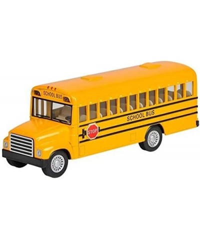 5 Inch Die Cast School Bus with Pull-Back Action 2 Per Order $24.91 Kids' Play Buses