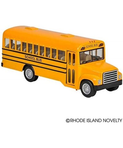 5 Inch Die Cast School Bus with Pull-Back Action 2 Per Order $24.91 Kids' Play Buses