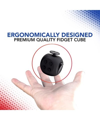 Doctor Developed Button Fidget Cube for Adults and All Ages – Premium Quality Fidget Toy for Stress and Anxiety Relief Items ...