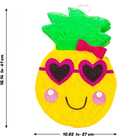 Pineapple Pinata Hawaiian Luau Moana Summer Traditional Mexican Bithday Party Pinata (16.15 x 10.3 x 2.75 In) $47.54 Piñatas