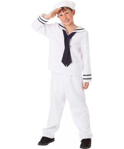 White Sailor Costume for Kids Boy's Sailor Uniform Costume $45.18 Kids' Costumes